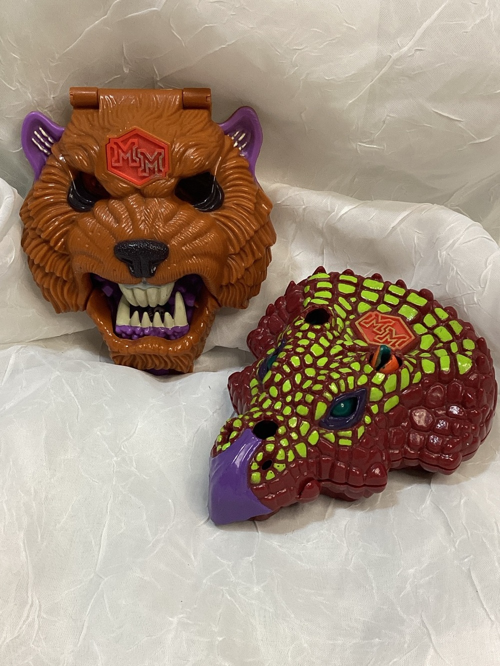 Mighty Max Playset Bases Only Grapples Battlecat & Dino Lab 1993 Bluebird Toys
